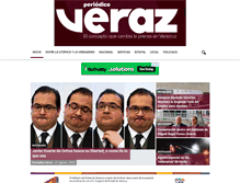 Tablet Screenshot of periodicoveraz.com